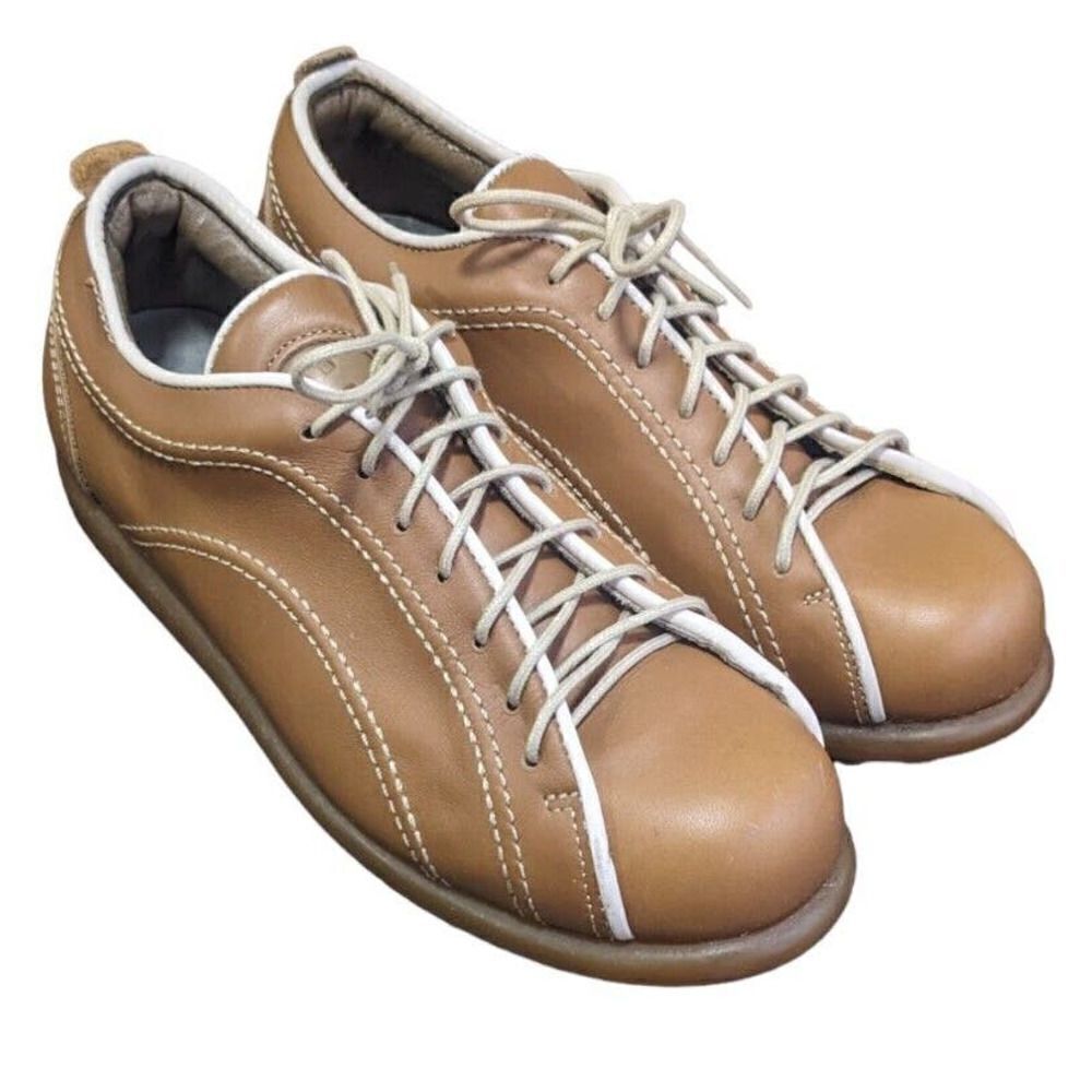 Camper Pelotas Tan Leather Loafers